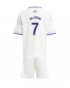 Aston Villa John McGinn #7 Maglia Gara Terza Repliche 2025-26 Bambino Maniche Corte